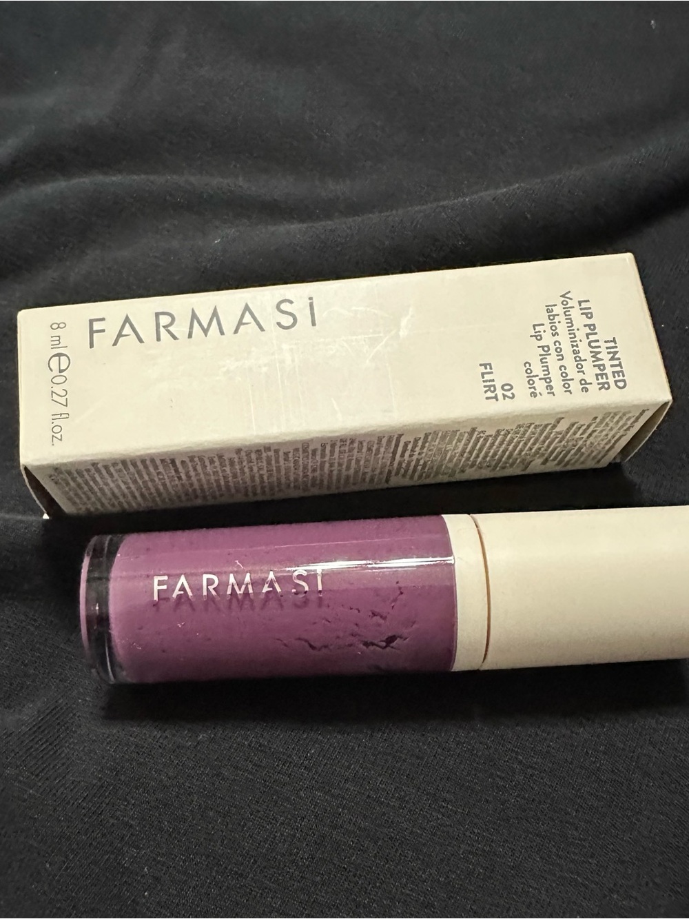 Farmasi Tinted Lip Plumper - Flirt Purple Gloss